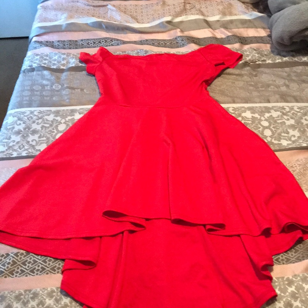 Red dress
